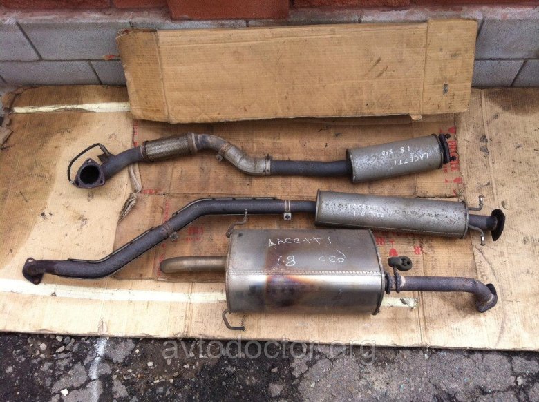 Глушитель Шевроле Лачетти универсал 1.6