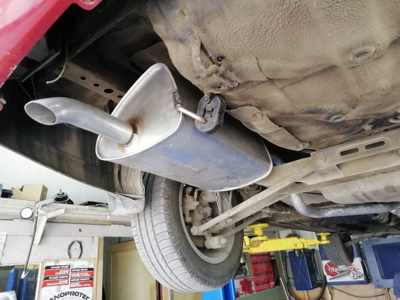 Глушитель Лачетти седан 1.6