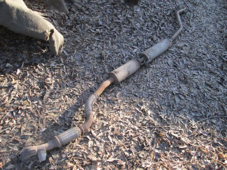 Выхлопная система шевроле авео т250