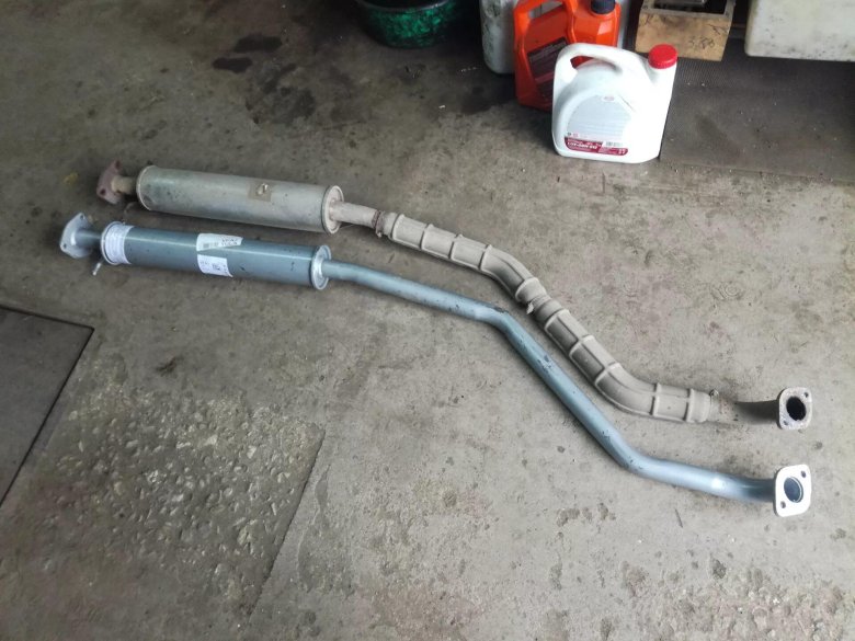 Резонатор шевроле нива