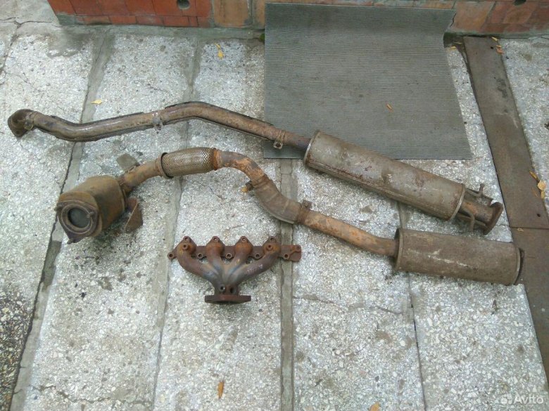 Выхлопная Лачетти 1.6