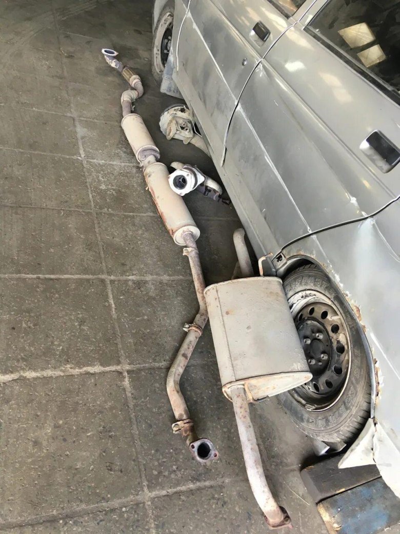 Выхлопная система Chevrolet Lacetti 1.6 седан