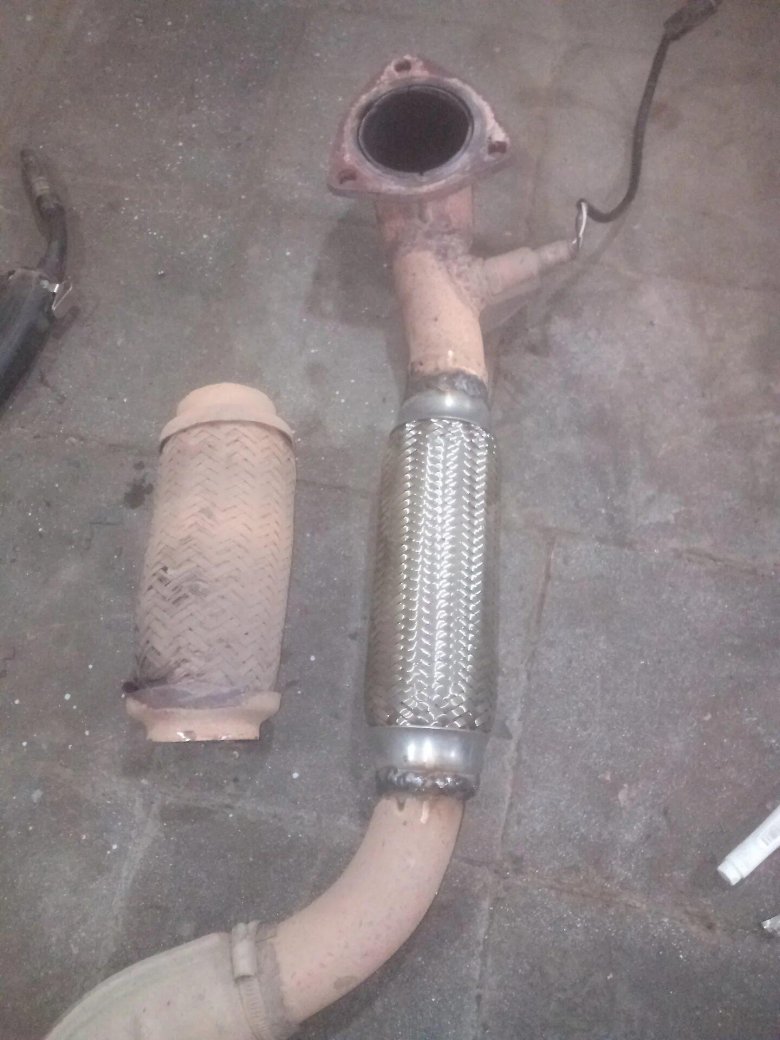 Chevrolet Lacetti 1.6 2007 выхлопная система