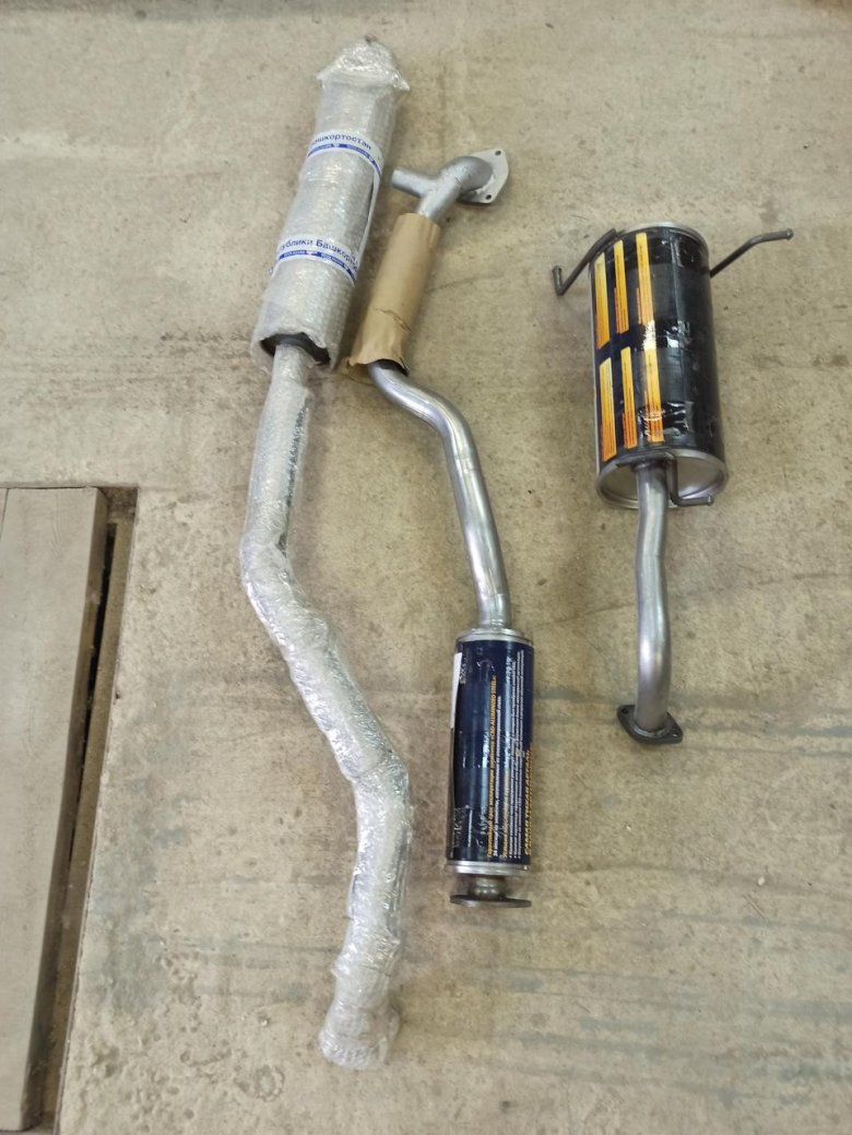 Выхлопная система нива шевроле