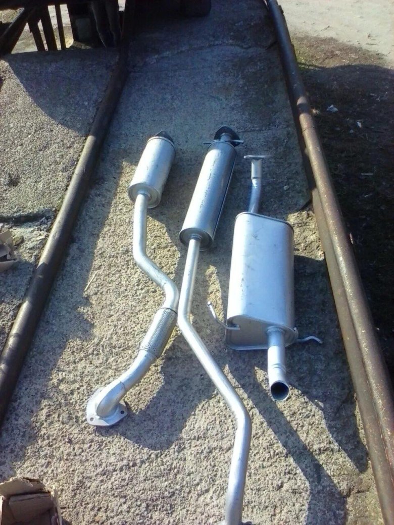 Выхлопная система daewoo nexia 1.5