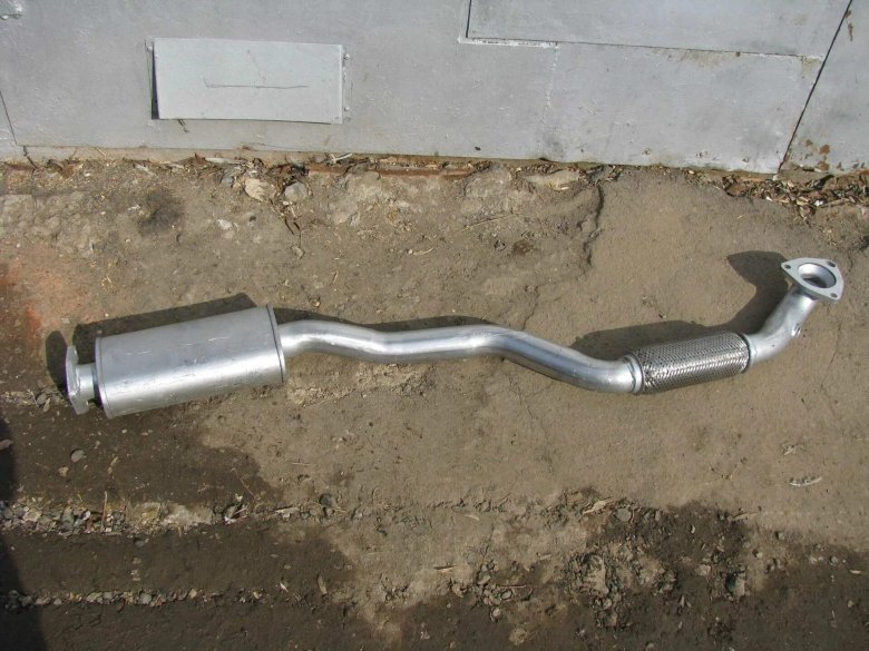 Глушитель шевроле лачетти