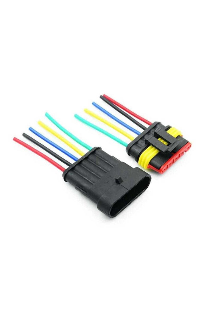 Разъём автомобильный герметичный 6 контактов