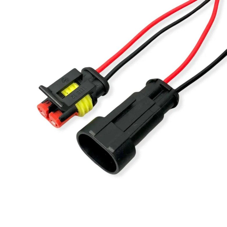 Разъём 2 конт. Евро (герметичный)