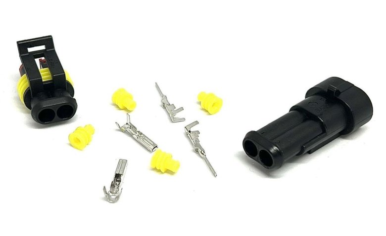 Колодка двухконтактная автомобильная