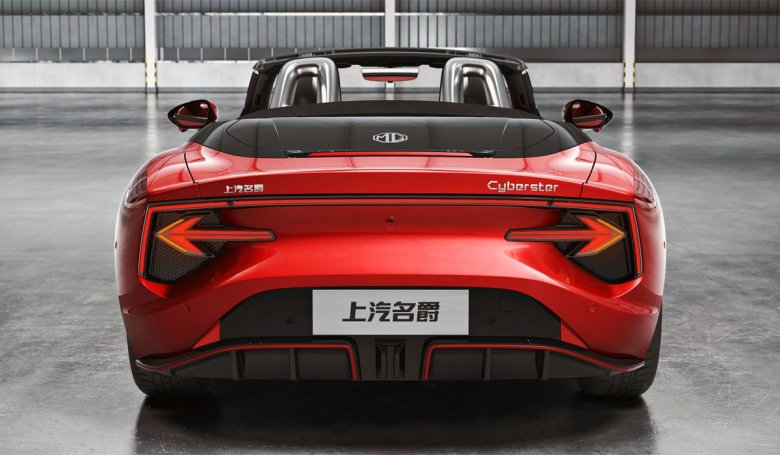 Машина MG cyberster