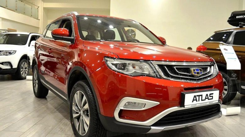 Новый geely atlas