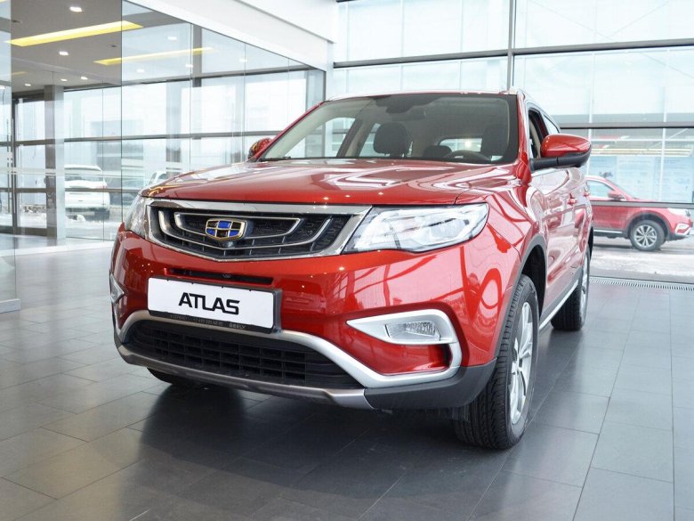 Новый geely atlas