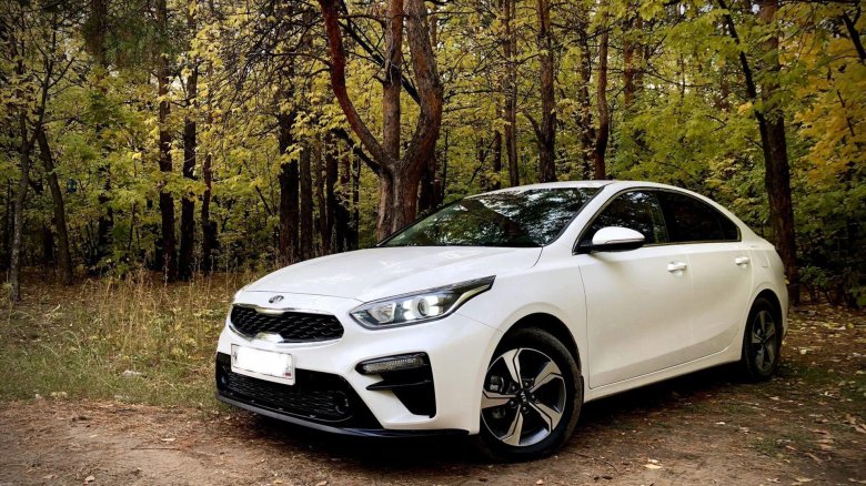 Киа Церато 4 белая