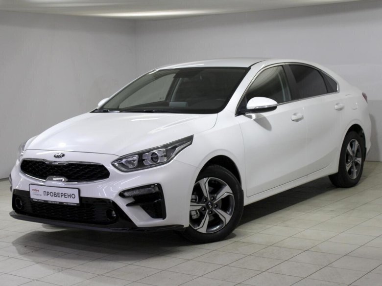 Киа Церато 2021 белая