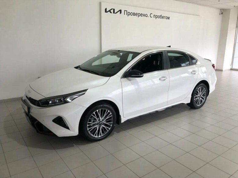 Киа Церато 2021 белая
