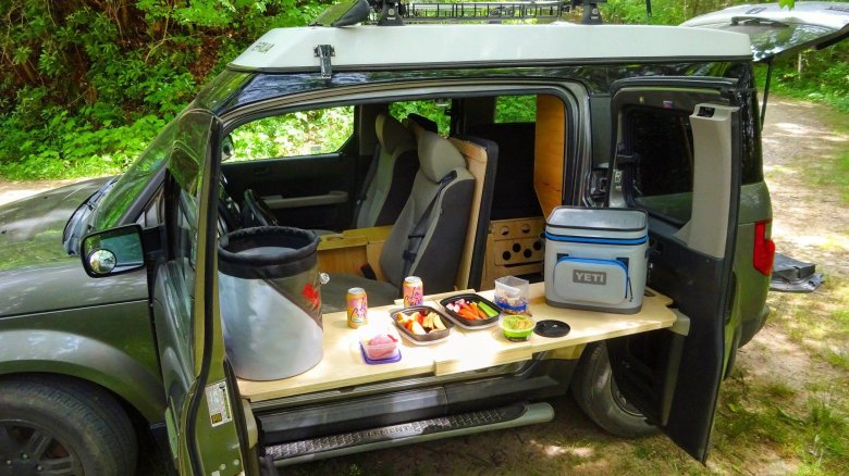 Honda element кемпер