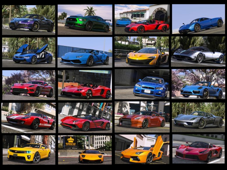 Кар пак машин для ГТА 5