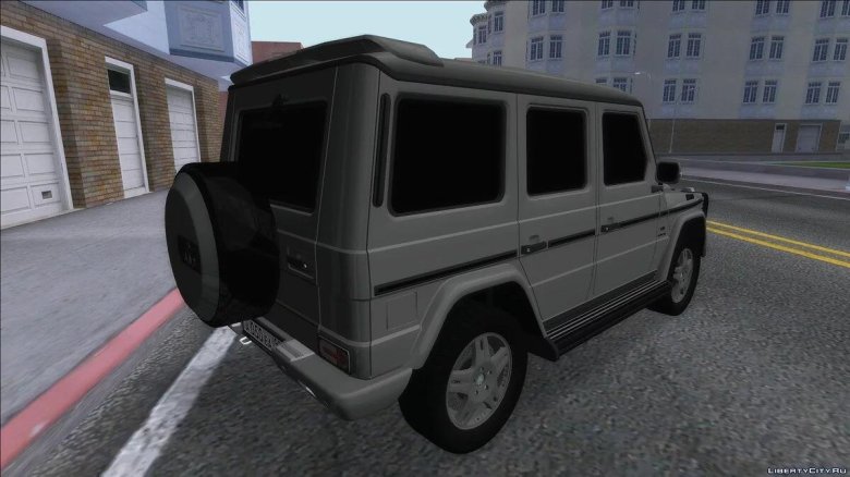 Mercedes-benz g500 для gta san andreas
