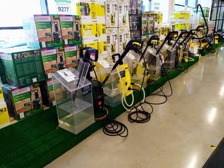 Мойка высокого давления леруа мерлен