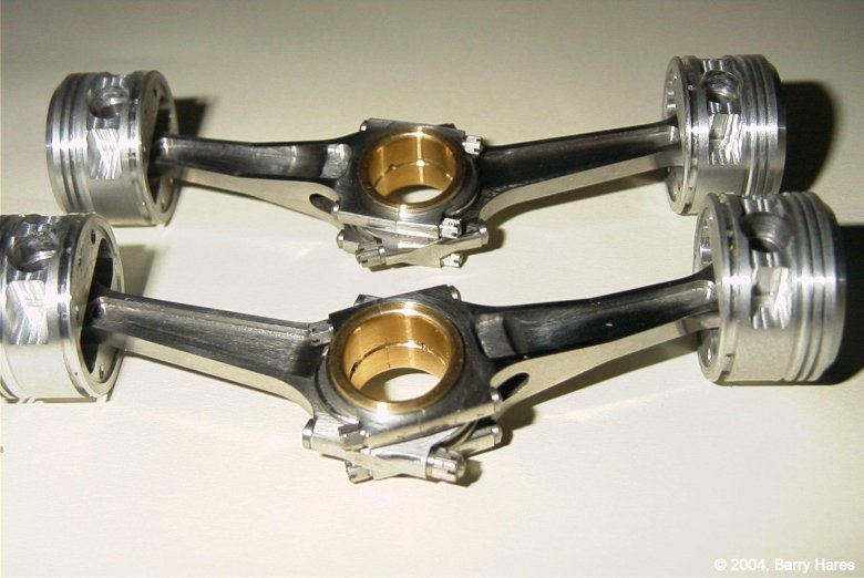 Шатун v образного двигателя