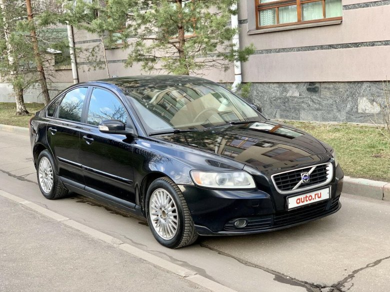 Volvo s40 2008 черная