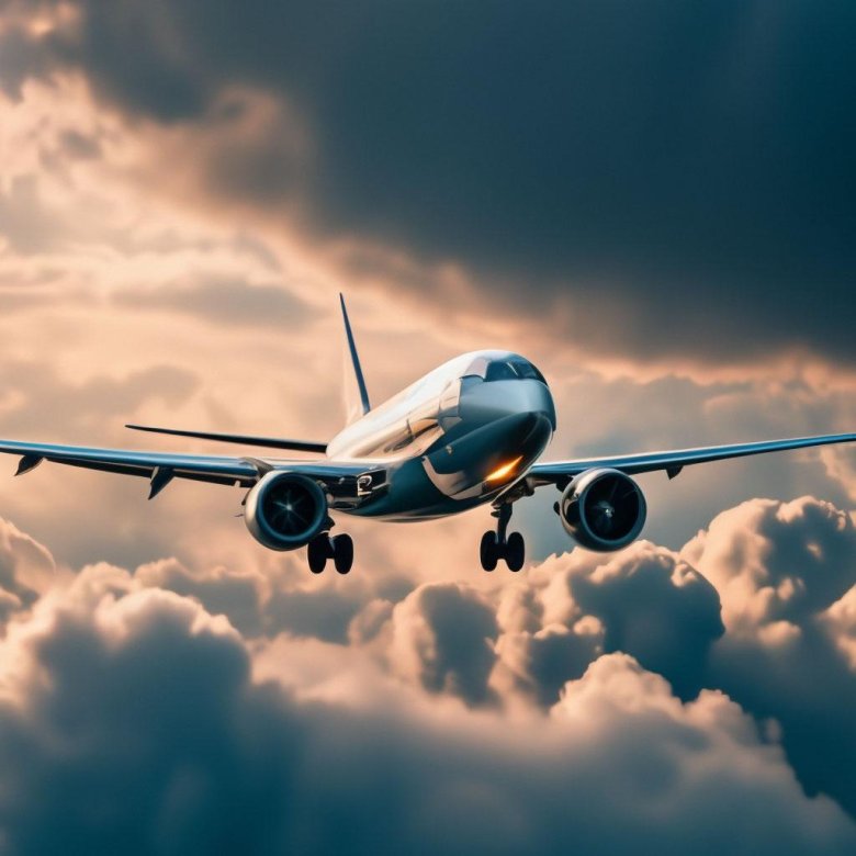 Самолет красивый