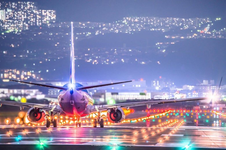 Самолет аэропорт Осака