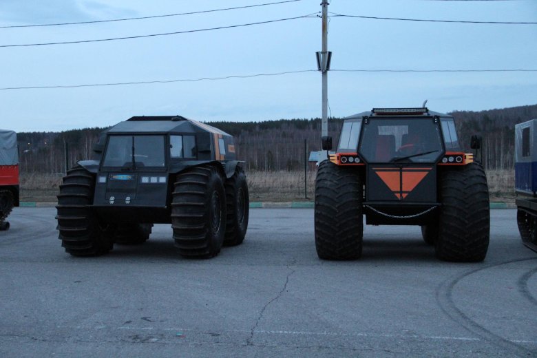 Вездеход болотоход шерп