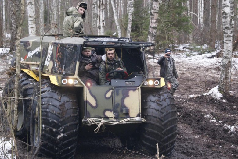 Вездеход болотоход медведь шатун