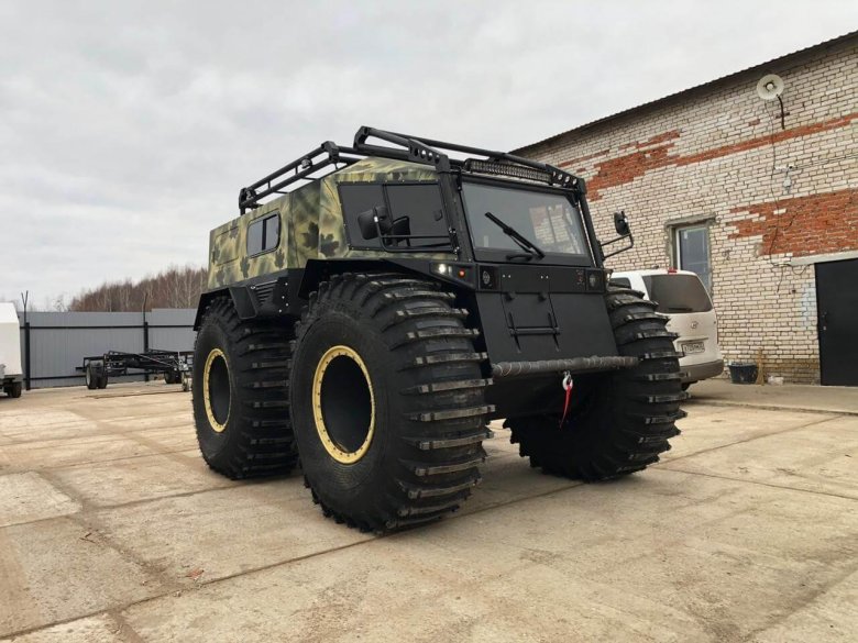 Снегоболотоход медведь