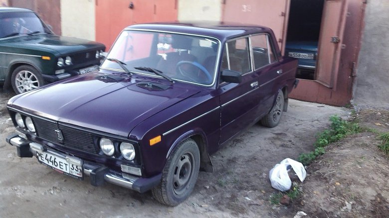 Лада 2106 баклажан