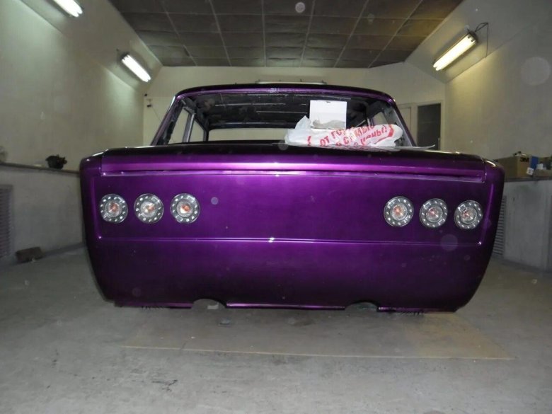 ВАЗ 2101 фиолетовый металлик