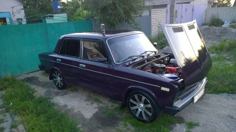 Лада 2106 баклажан