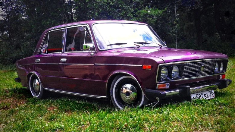 Лада 2106 баклажан