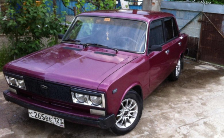 ВАЗ 2107 баклажан металлик