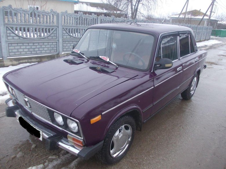 ВАЗ 2106 баклажановая