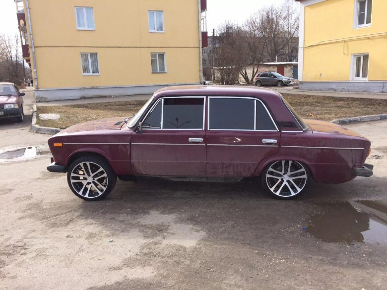 Рельсы r17 на ВАЗ 2107