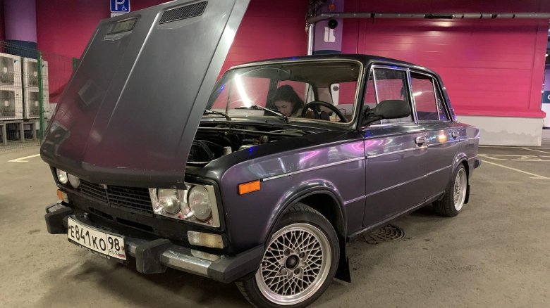 ВАЗ 2106 фиолетовая