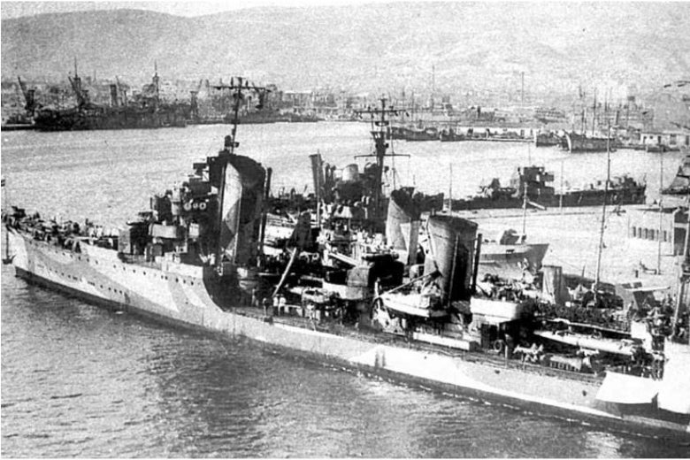 Итальянский эсминец «Антонио да Ноли»