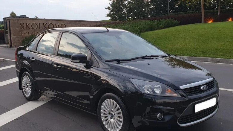 Форд фокус 2 Рестайлинг седан черный