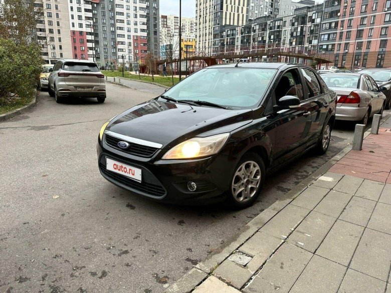 Ford focus 2010 черный