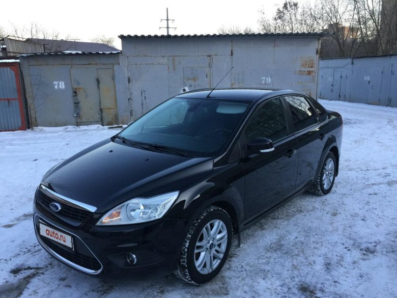 Форд фокус черный седан 2008