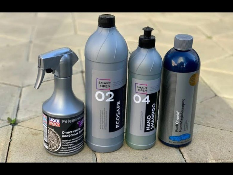 Наношампунь для ручной мойки Smart open Nano Shampoo 04