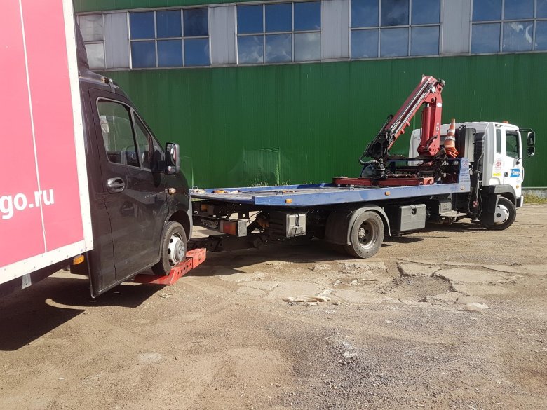 Газель эвакуатор со сдвижной платформой