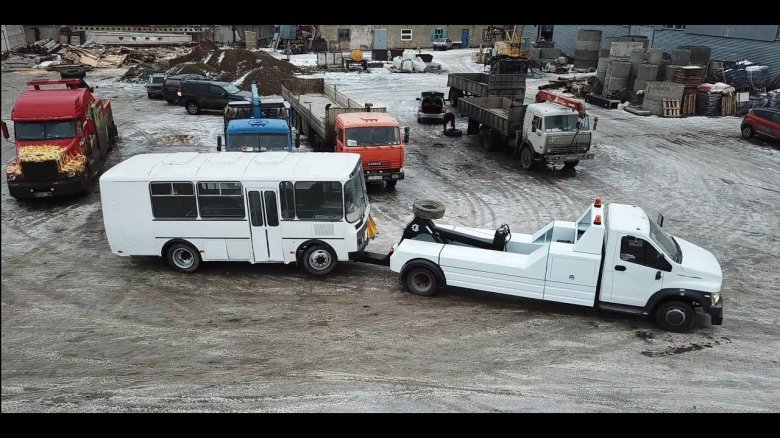 Газон Некст эвакуатор с брилем