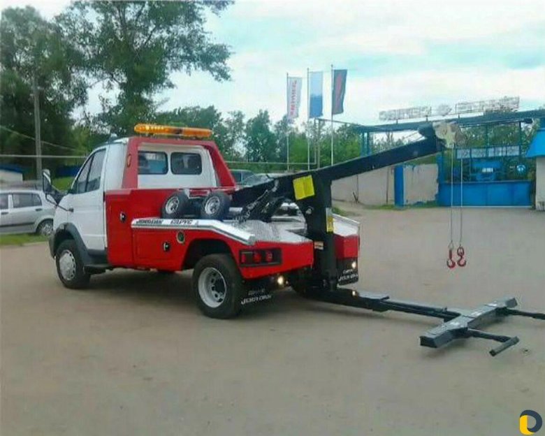 Эвакуатор с частичной погрузкой