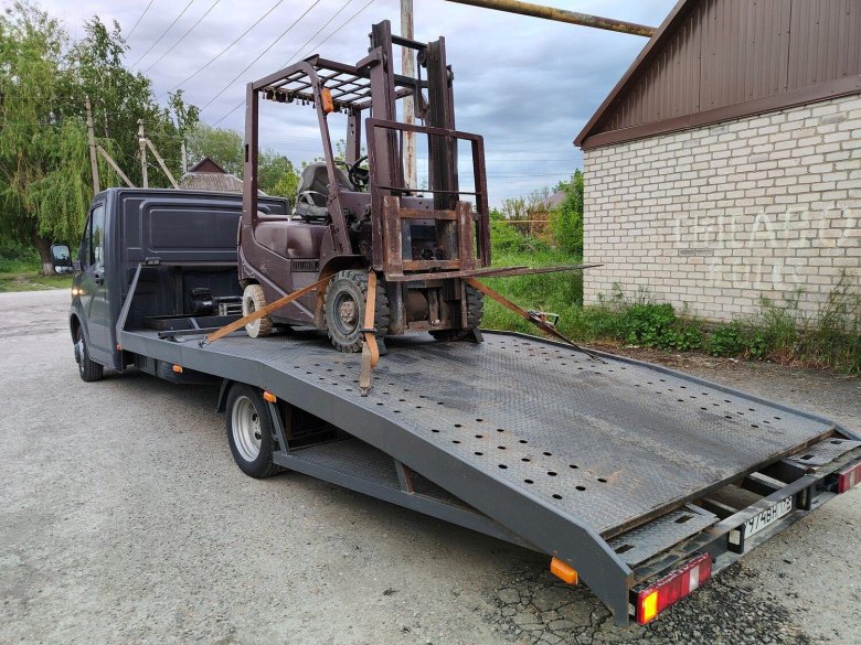 Эвакуатор газель некст со сдвижной платформой