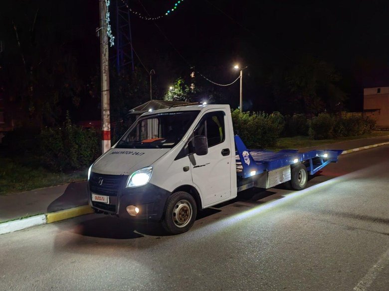 Эвакуатор газель некст ломаная платформа