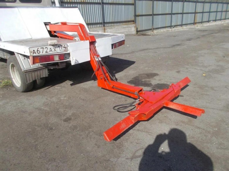 ЗИЛ 130 эвакуатор частичной погрузки