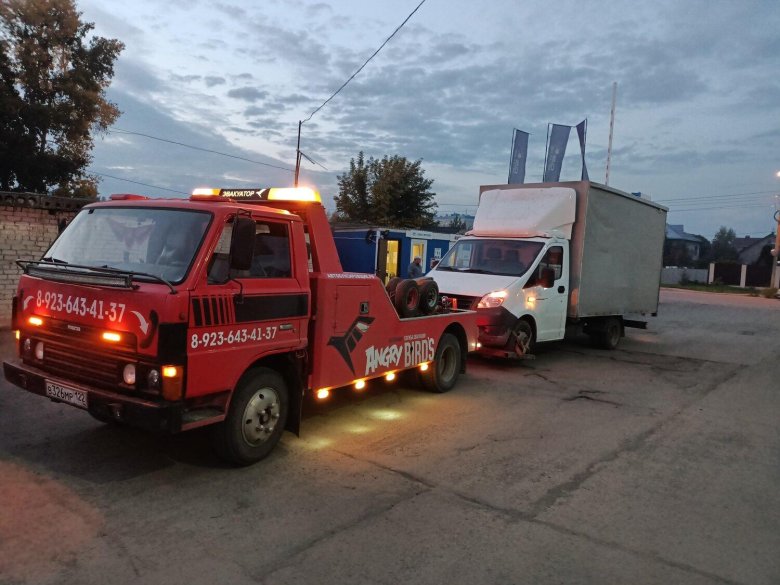 Эвакуатор частичной погрузки